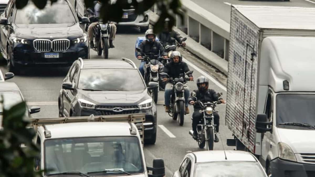 São Paulo (SP), 16/01/2025 - Aplicativo 99, lança serviço de Moto Taxi em São Paulo, contrariando norma da prefeitura que proíbe o serviço. Foto: Paulo Pinto/Agência Brasil