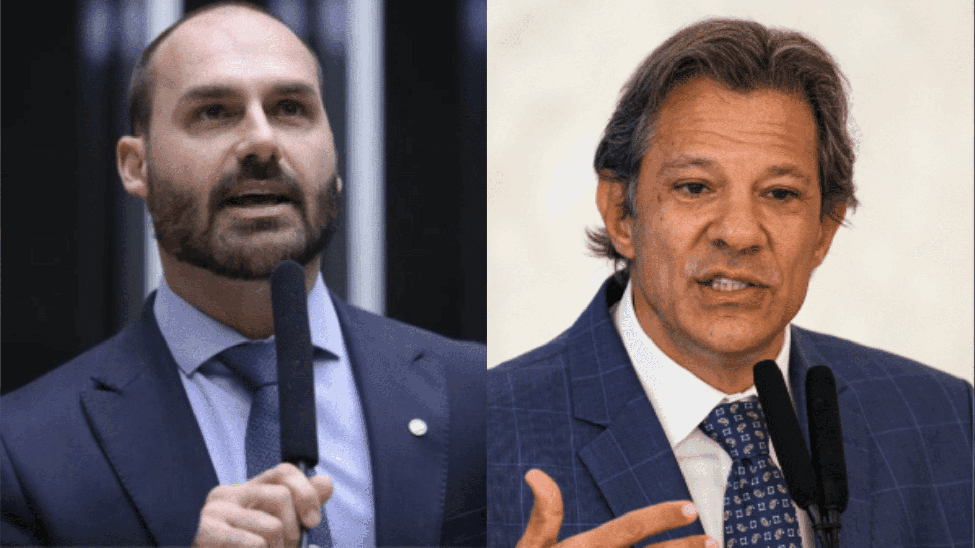 Eduardo-Bolsonaro-e-Fernando-Haddad