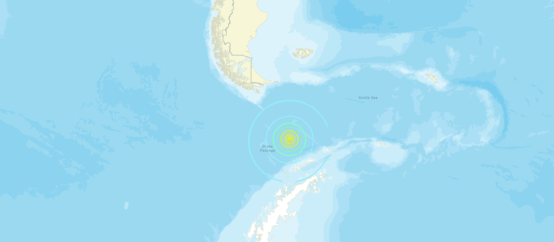 Terremoto-atinge-Passagem-de-Drake