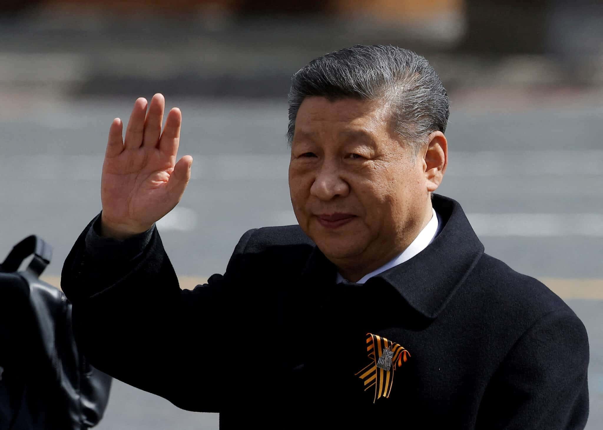 Presidente da China, Xi Jinping, durante parada militar em Moscou, na Rússia 09/05/2025 REUTERS/Maxim Shemetov