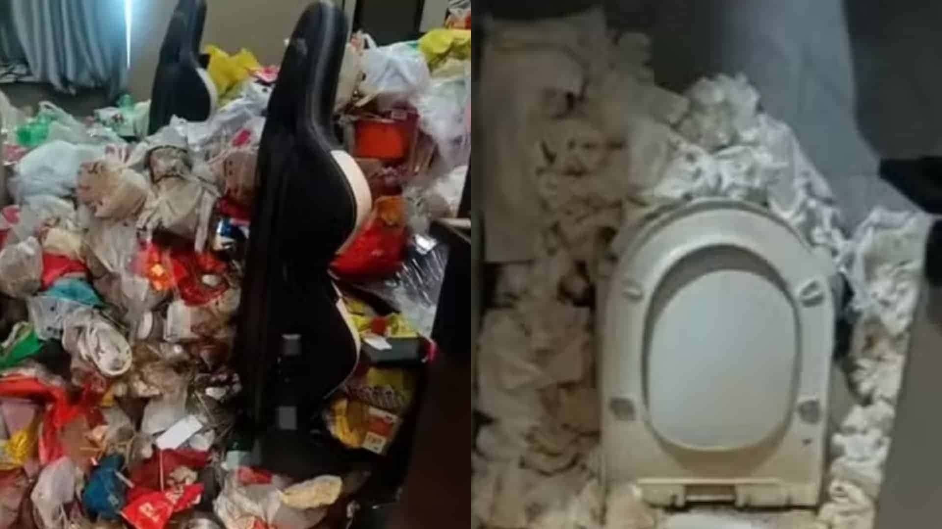 Viciado-em-videograma-acumula-lixo-em-hotel