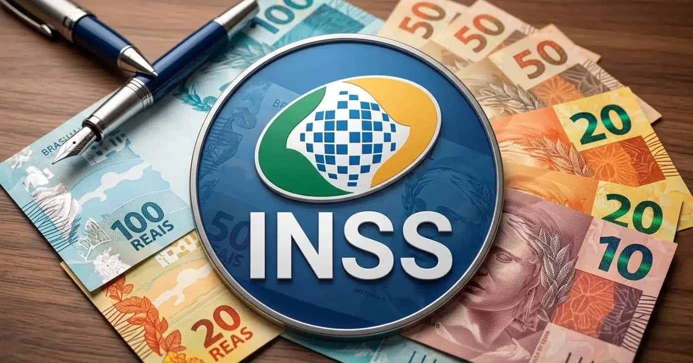 Logo-do-INSS-e-notas-de-Real