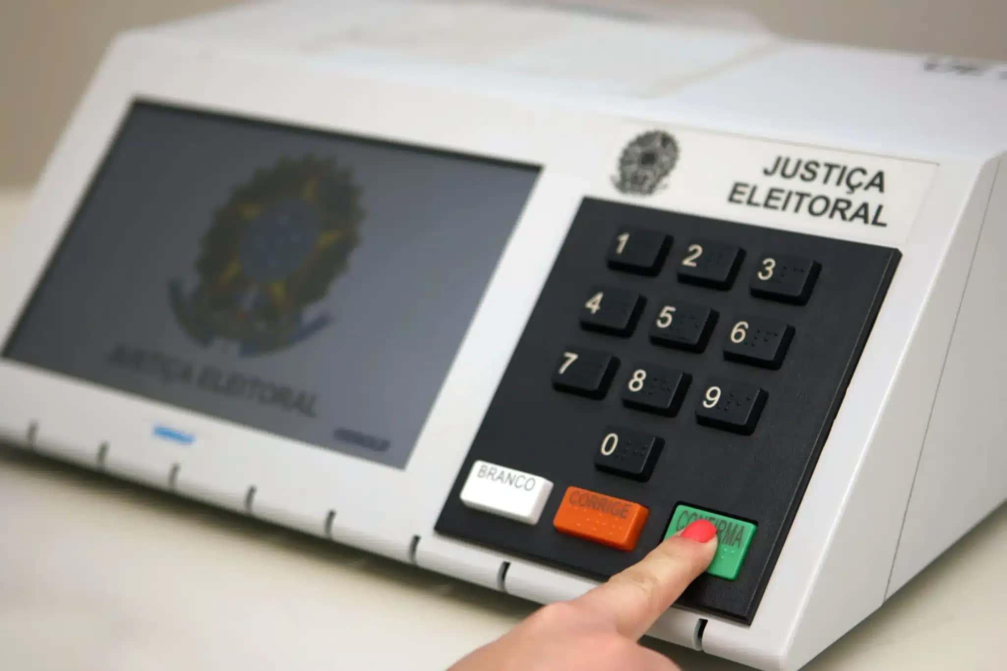 Urna eletrônica utilizada nas eleições brasileiras