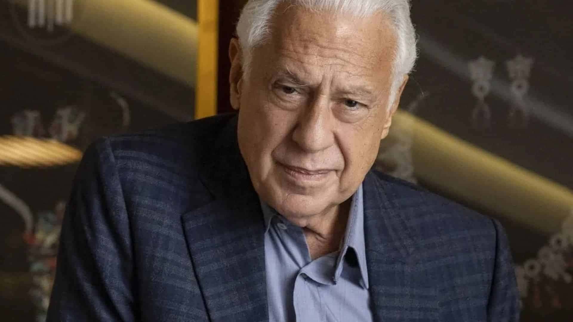Arthur Brandão (Antonio Fagundes) em ‘Quem Ama Cuida’ – Reprodução/Globo