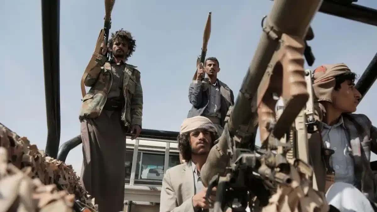 Os combatentes Houthis do Iêmen