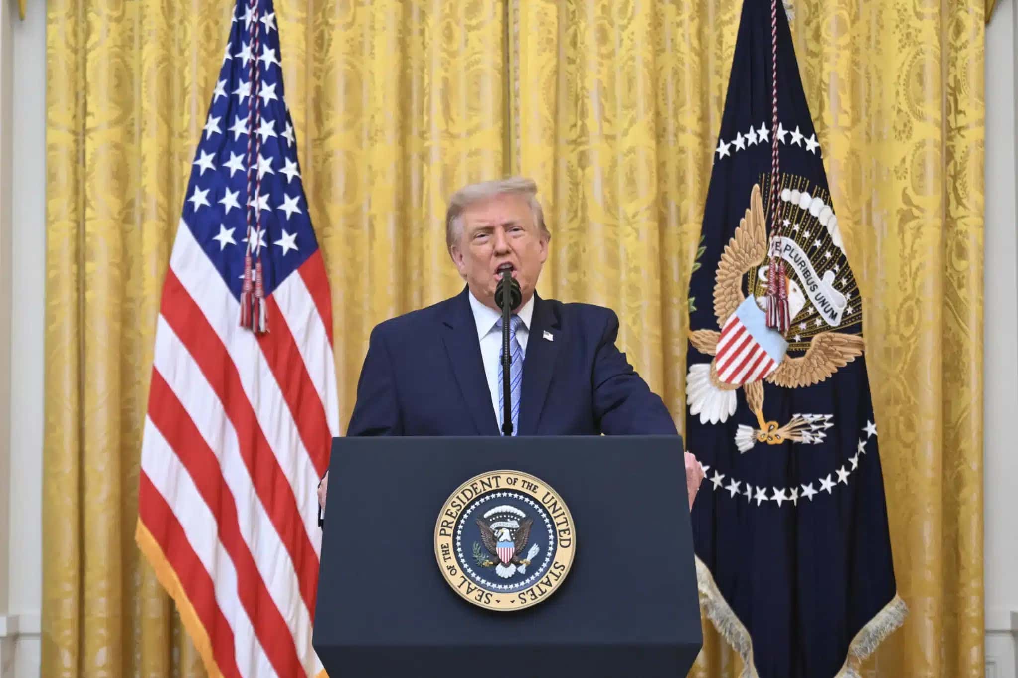O presidente dos EUA, Donald Trump