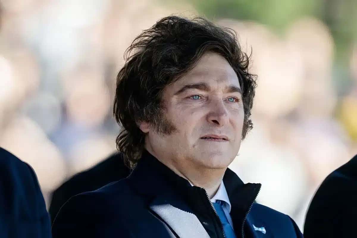 O presidente da Argentina, Javier Milei