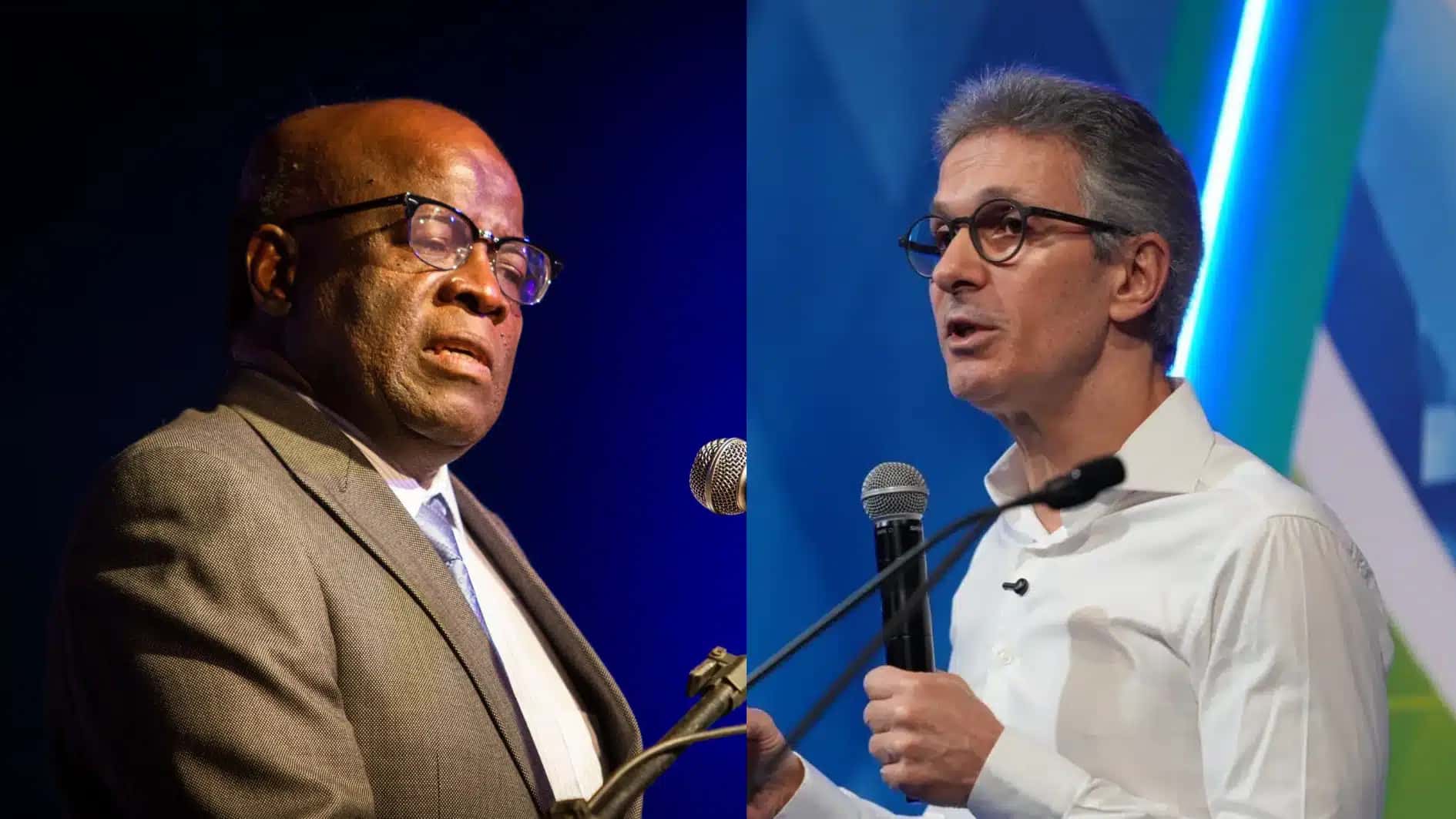 Joaquim Barbosa (DC) e Romeu Zema (Novo)