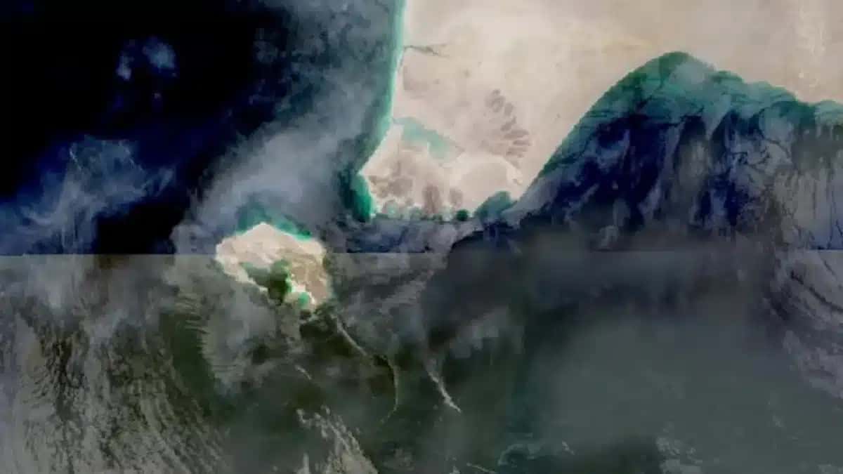 Mapa mostra Estreito de Bab el-Mandeb