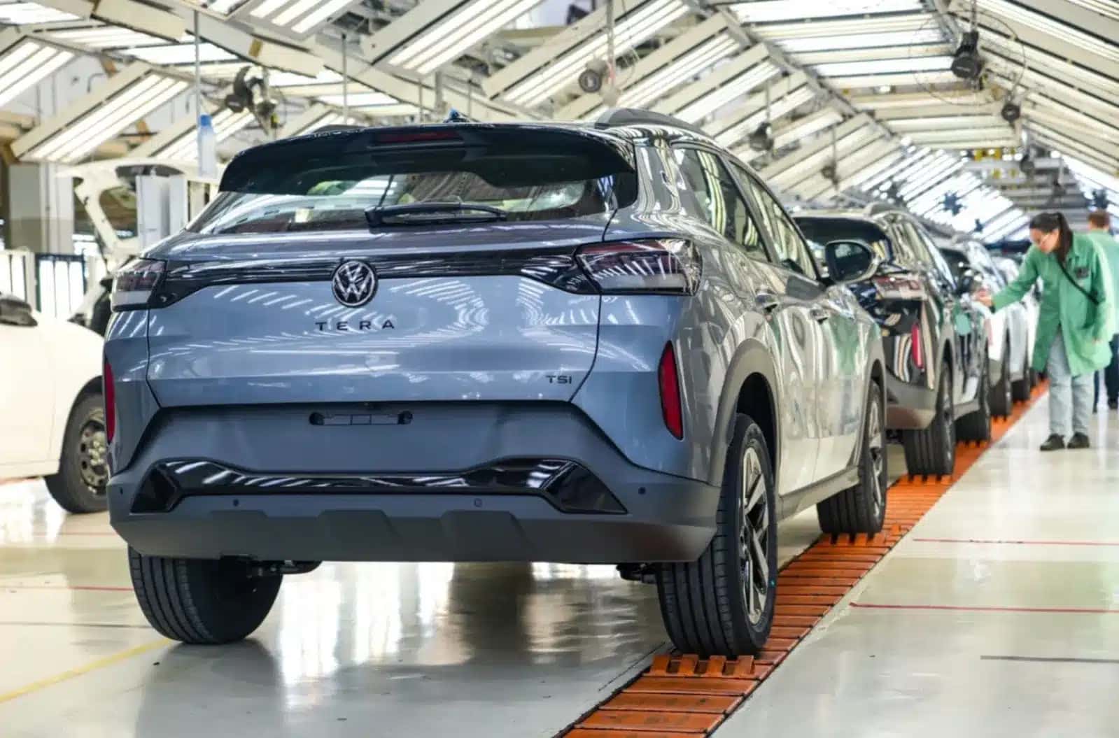 Volkswagen Tera na linha de produção em Taubaté, SP