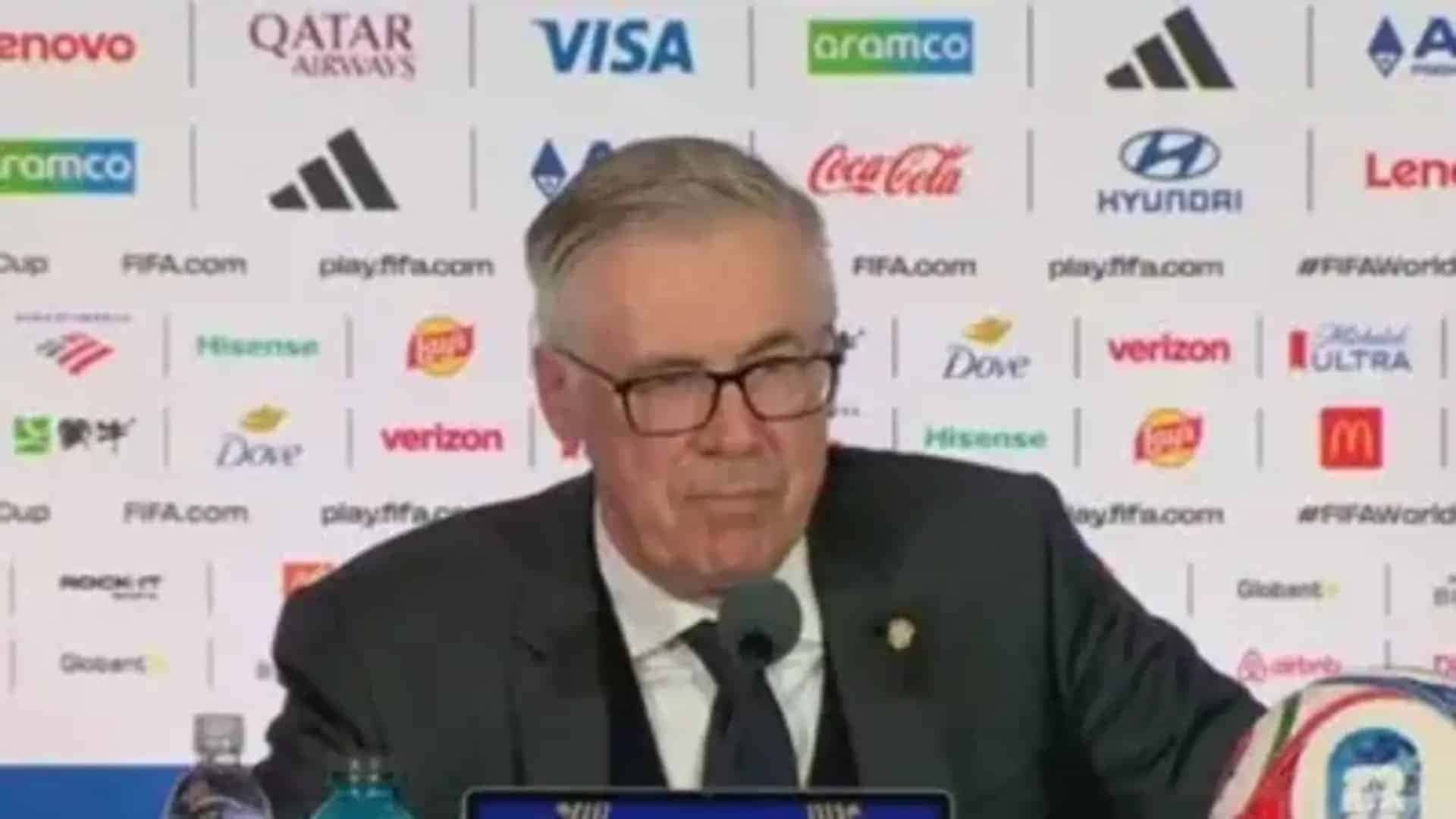 Ancelotti – Reprodução/ Globo