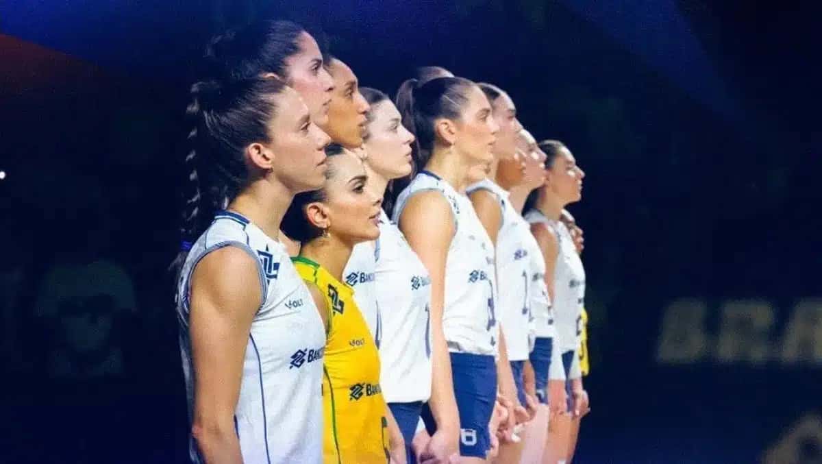 Seleção Brasileira de vôlei na VNL