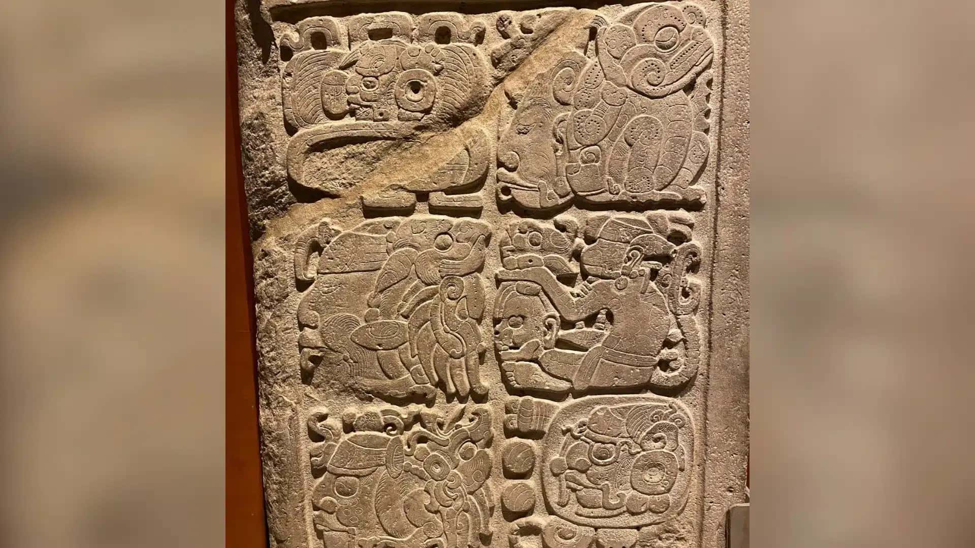 Lintel de calcário chamado Lintel 48