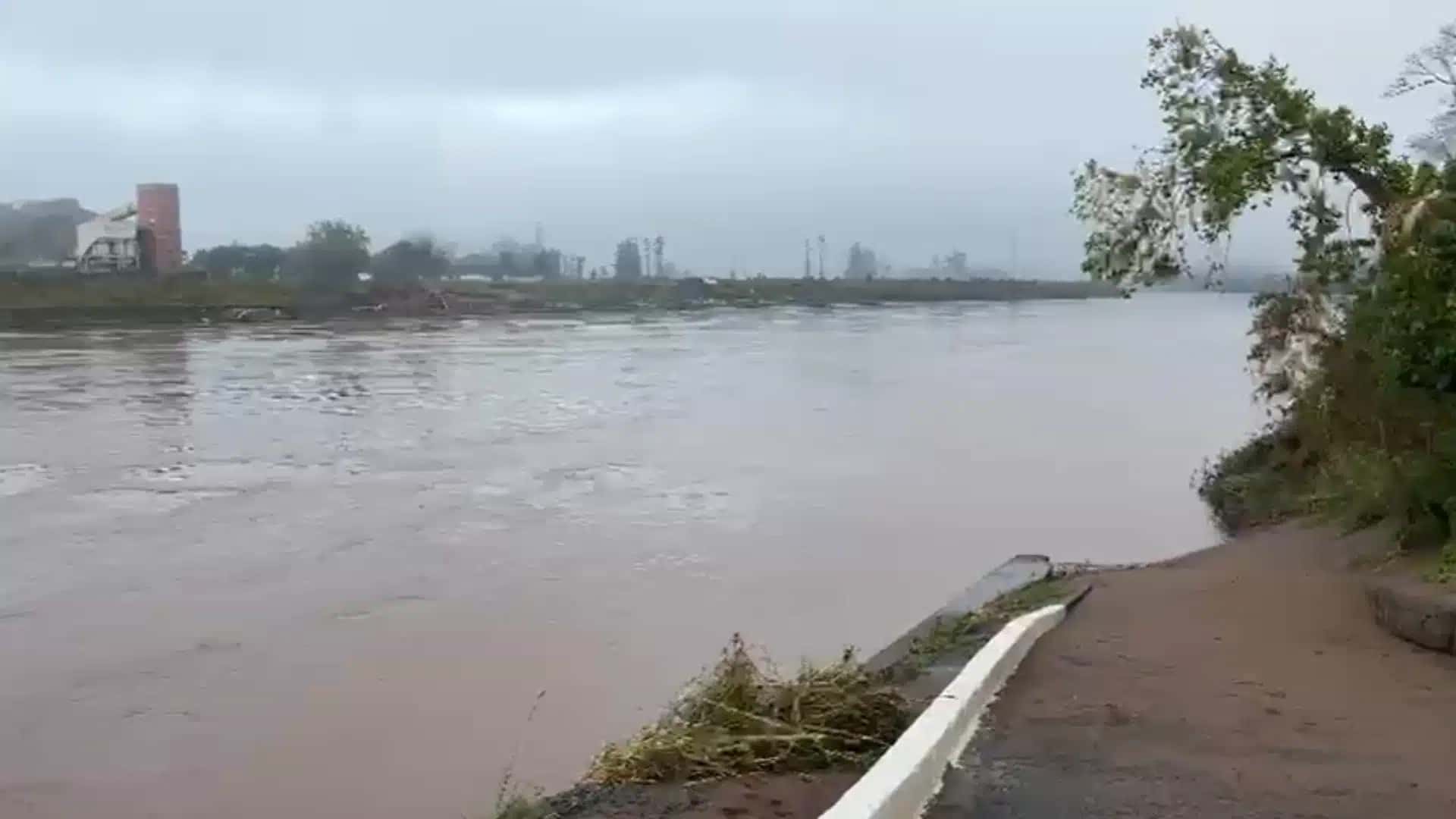 inundação rio lajeado