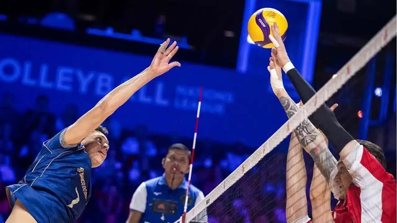 Seleção Brasileira de vôlei masculina perdeu para a Polônia na VNL