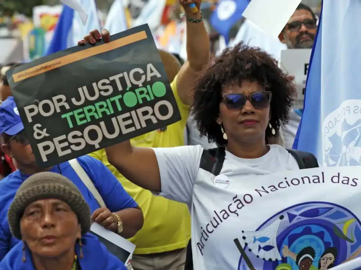 Marcha Global pelo Clima, realizada em Belém (PA), em novembro de 2025