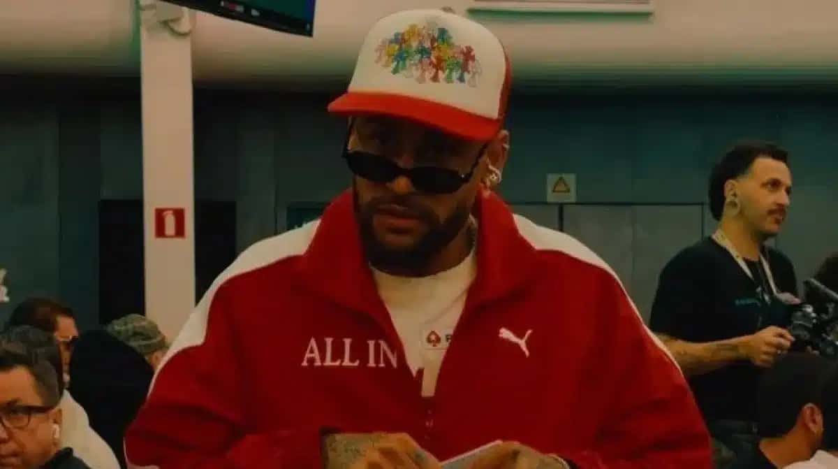 Neymar em evento de pôquer