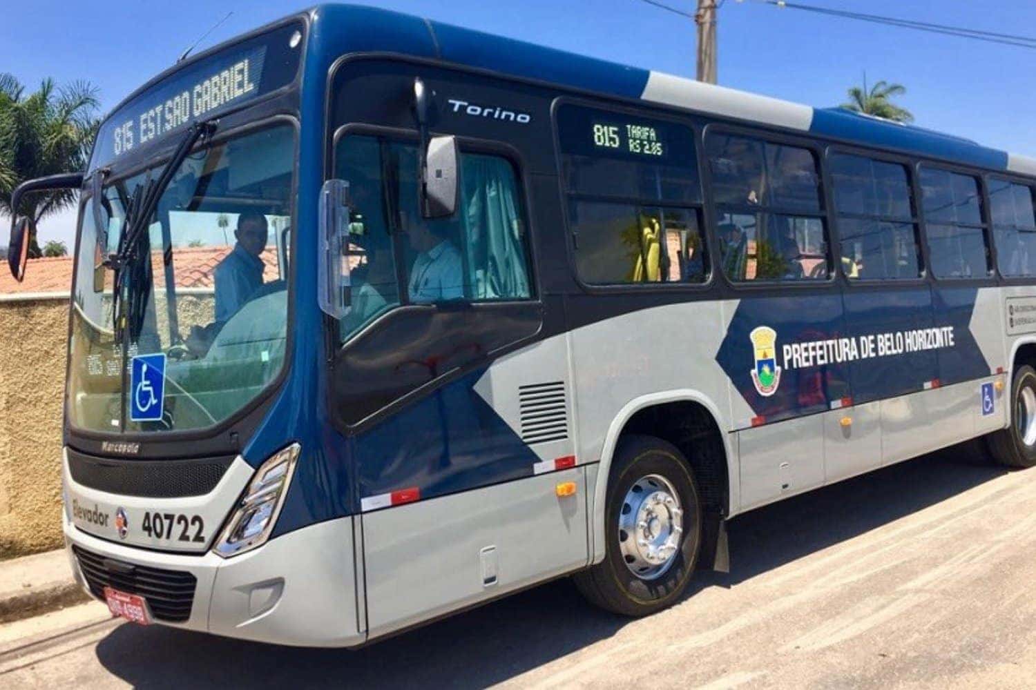 Ônibus do transporte público de Belo Horizonte (Divulgação Prefeitura de Belo Horizonte)