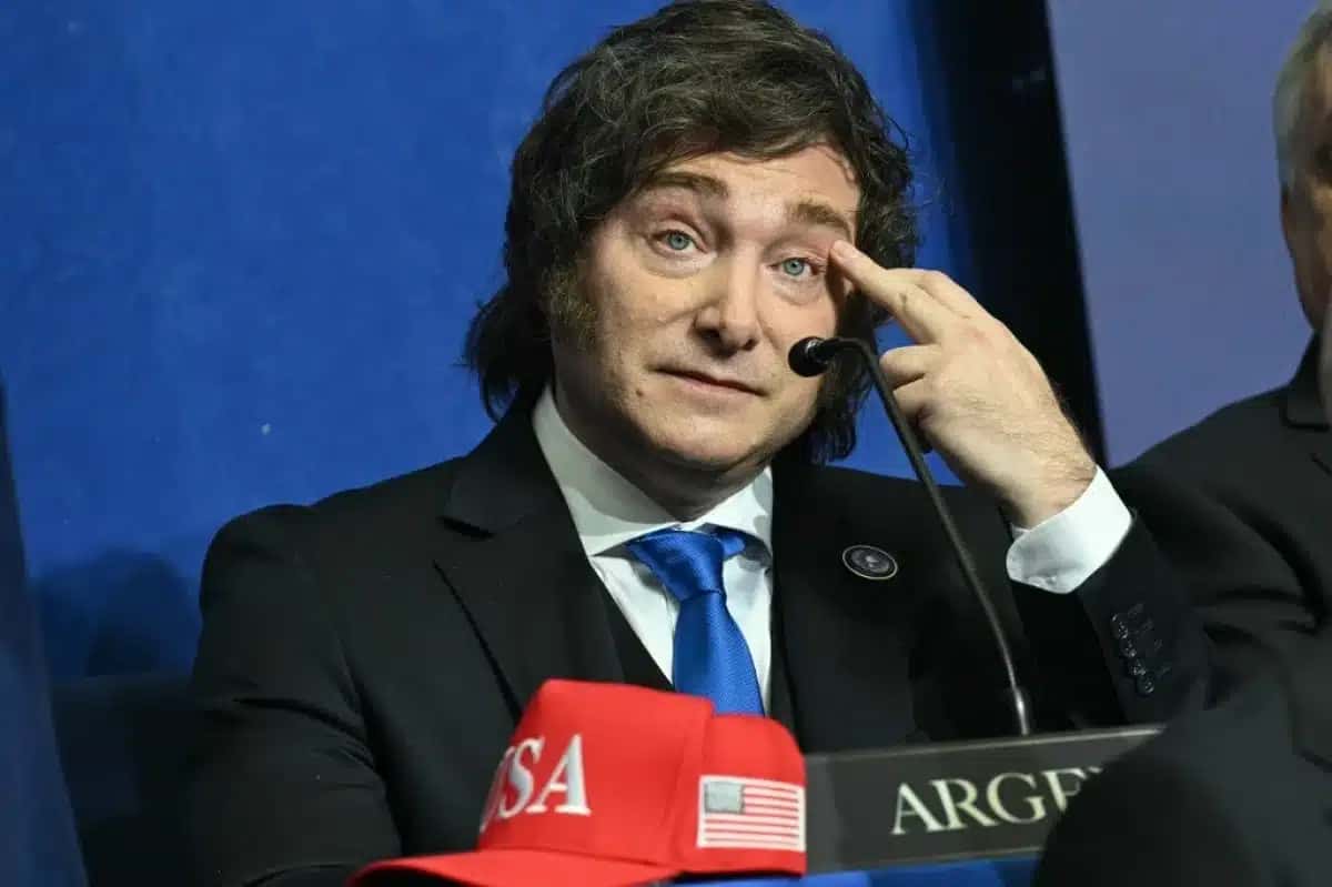 O presidente da Argentina, Javier Milei. Foto: Saul Loeb/AFP