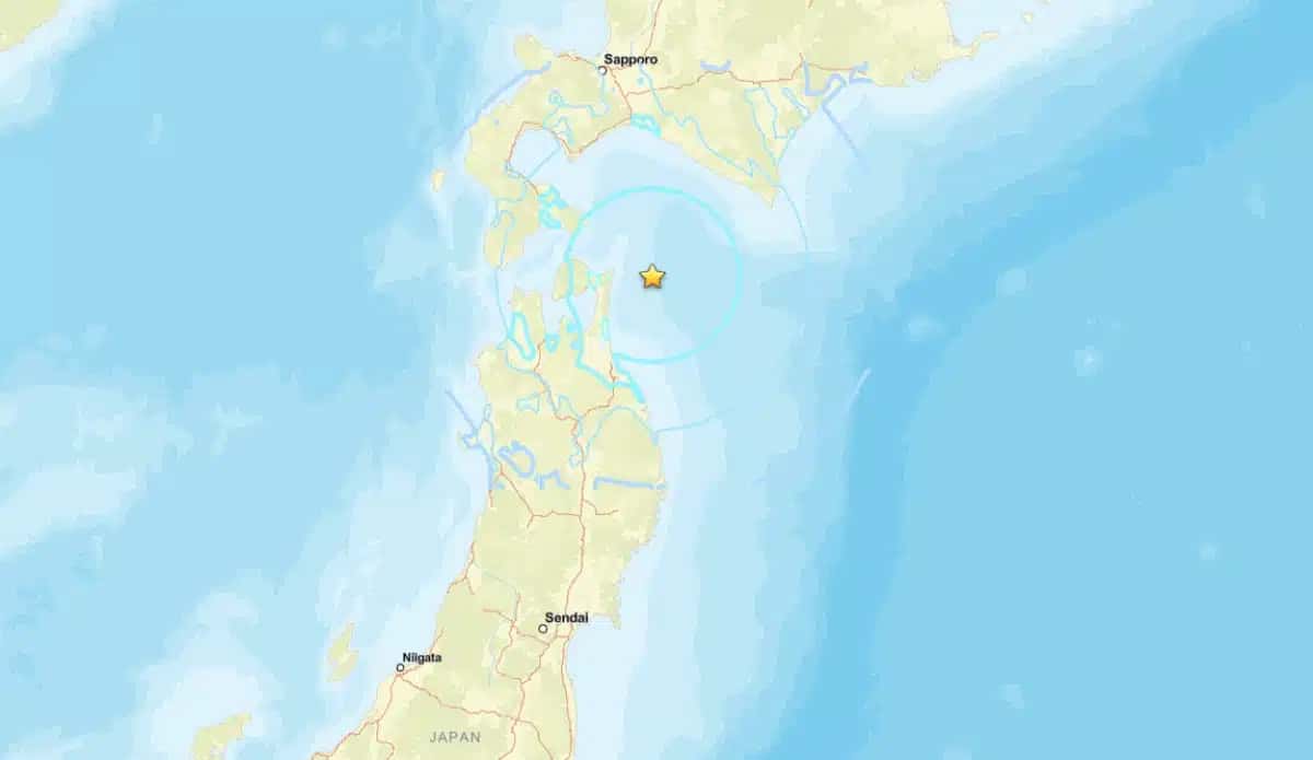 Terremoto de magnitude 5,5 atinge a região de Mutsu, no Japão
