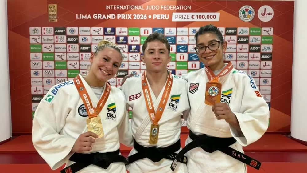 Judocas brasileiros conquistam medalhas na estreia do Grand Prix de Lima