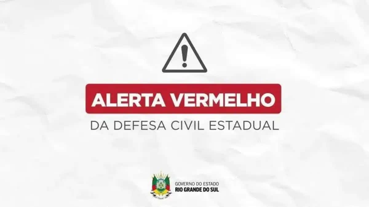 Defesa Civil estadual alerta para risco muito alto de inundação do Rio Jaguarão