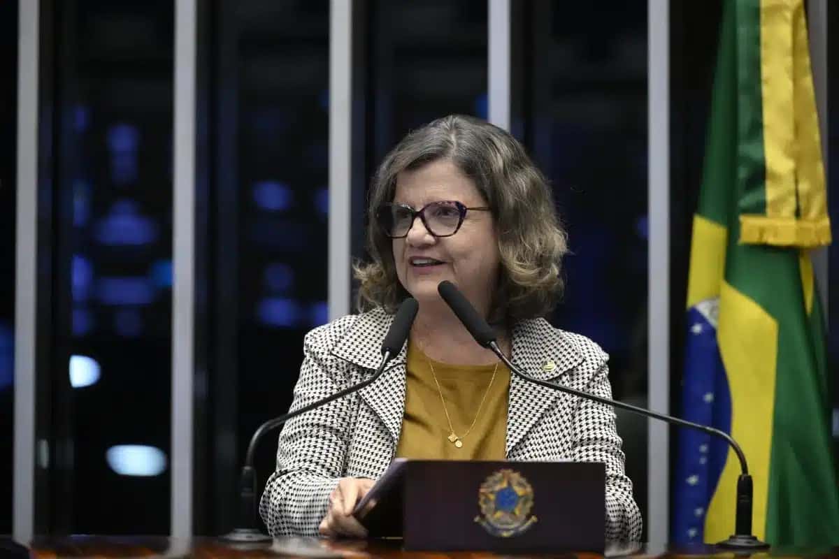 A senadora Teresa Leitão (PT-PE). Foto: Carlos Moura/Agência Senado
