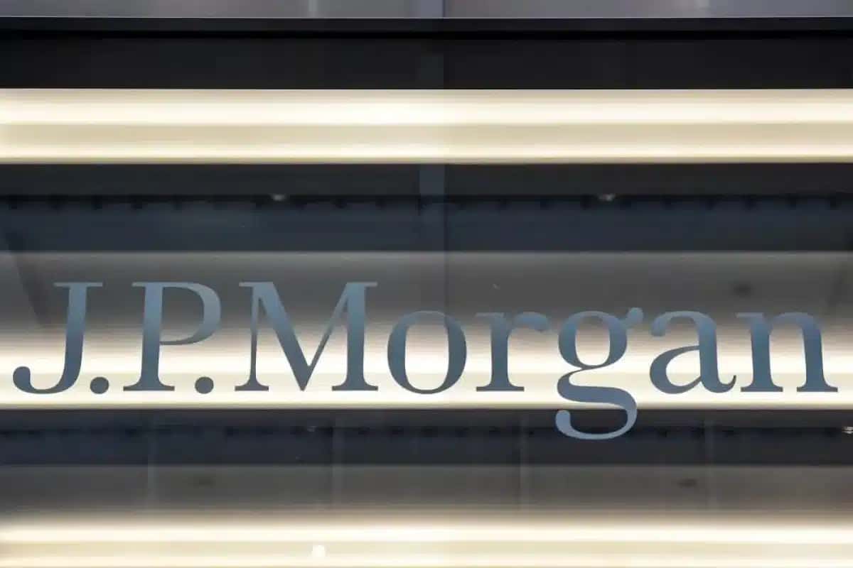 Fachada do banco JP Morgan