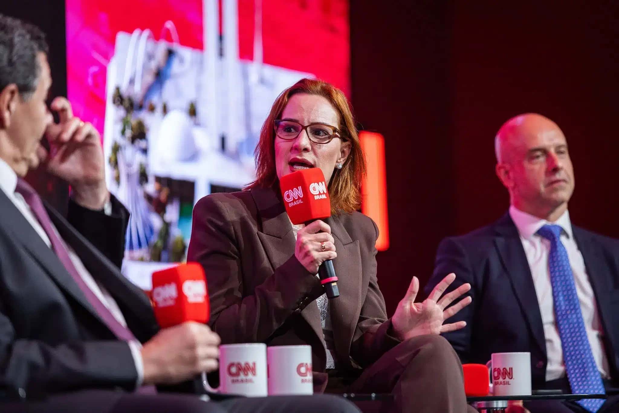 Presidente da Abcon (Associação Brasileira das Empresas de Saneamento), Christiane Ferreira