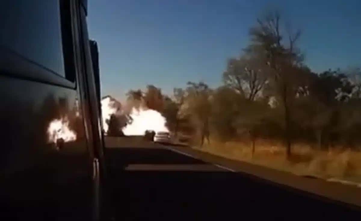 Acidente ocorreu neste domingo (16) , no km 568 da BR-163, em Bandeirantes (MS)