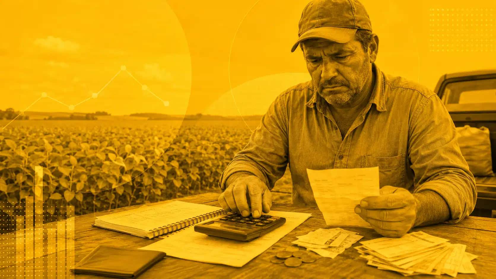 Crédito rural, dinheiro, endividamento