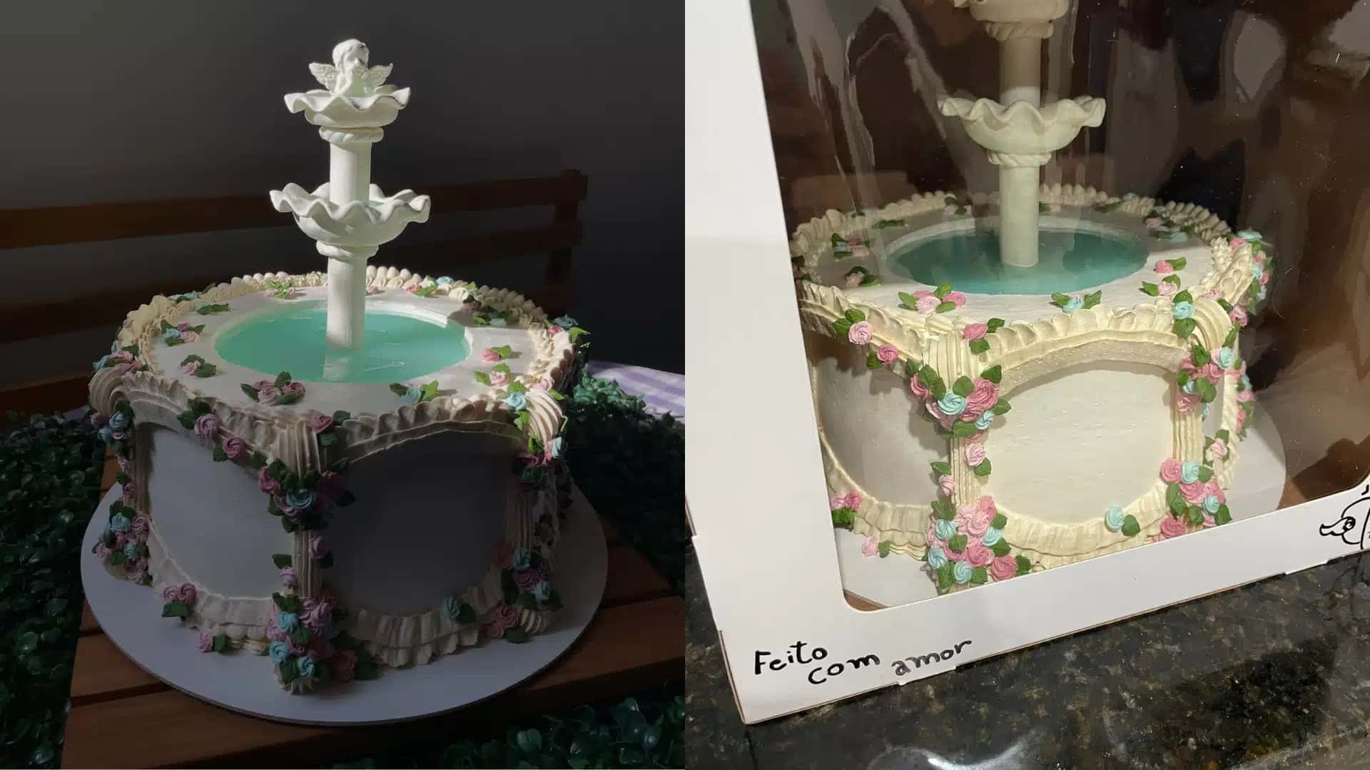 Bolo de “Born This Cake”, em Uberlândia (MG), teve mais de 10 milhões de visualizações na internet