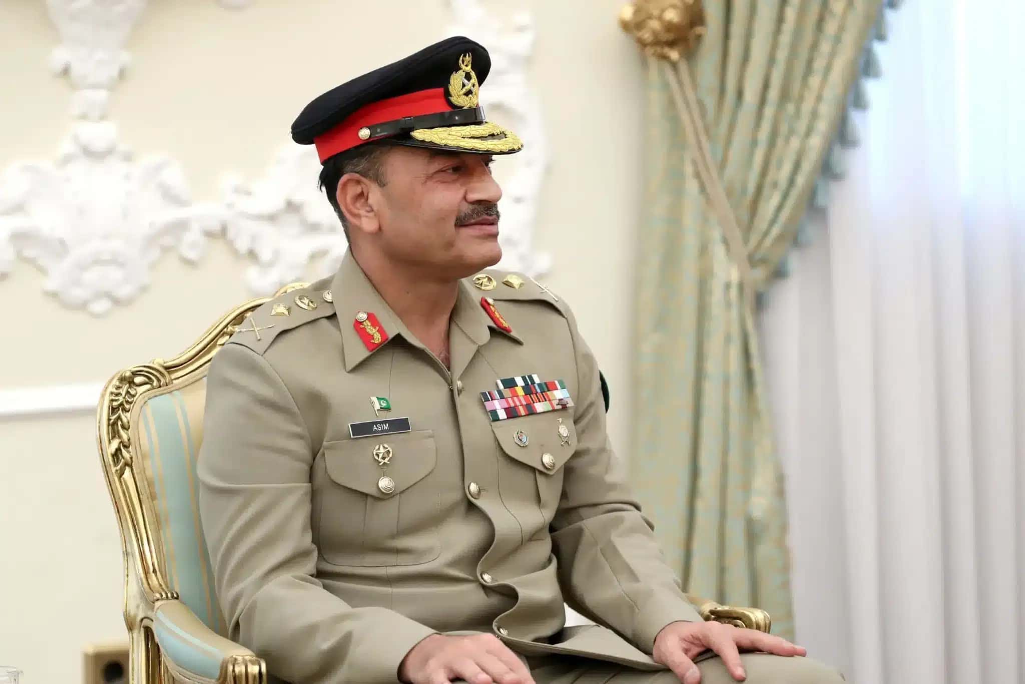 Chefe do Exército do Paquistão, marechal de campo Asim Munir