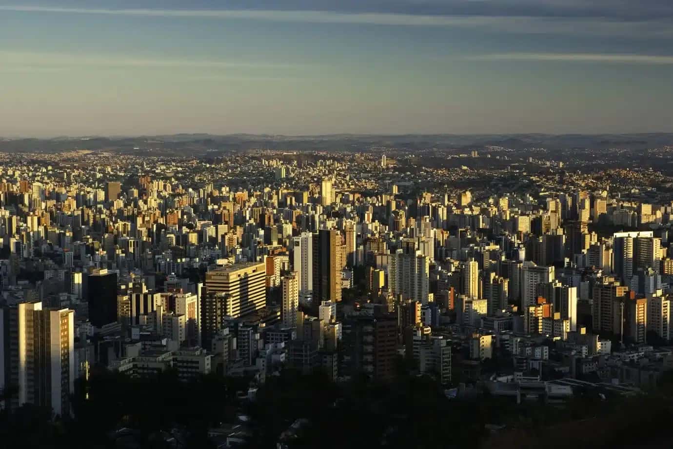 Vista aérea de São Paulo