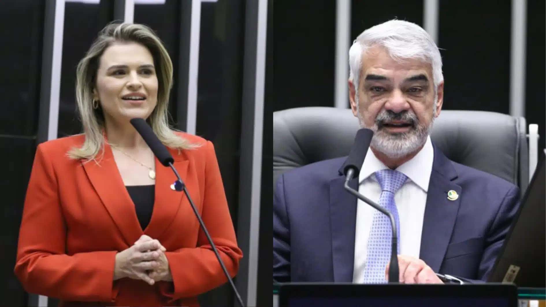 Marília Arraes (PDT) e Humberto Costa (PT)