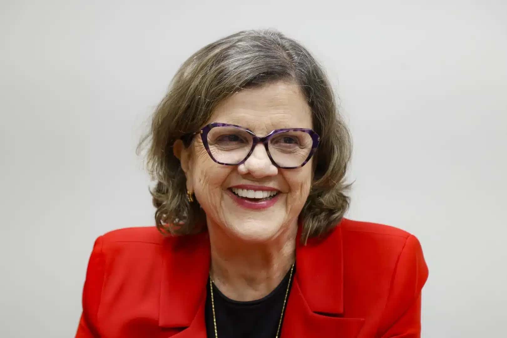 Senadora Teresa Leitão (PT-PE) líder do PT no Senado, durante entrevista ao Poder360, em seu gabinete no Senado Federal | Sérgio Lima/Poder360 – 8.jul.2026