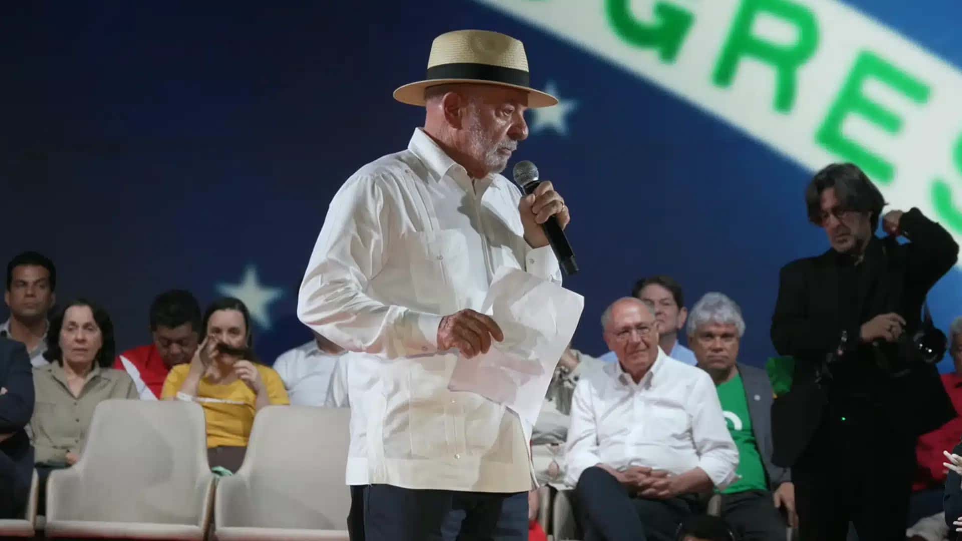 O presidente Luiz Inácio Lula da Silva (PT)