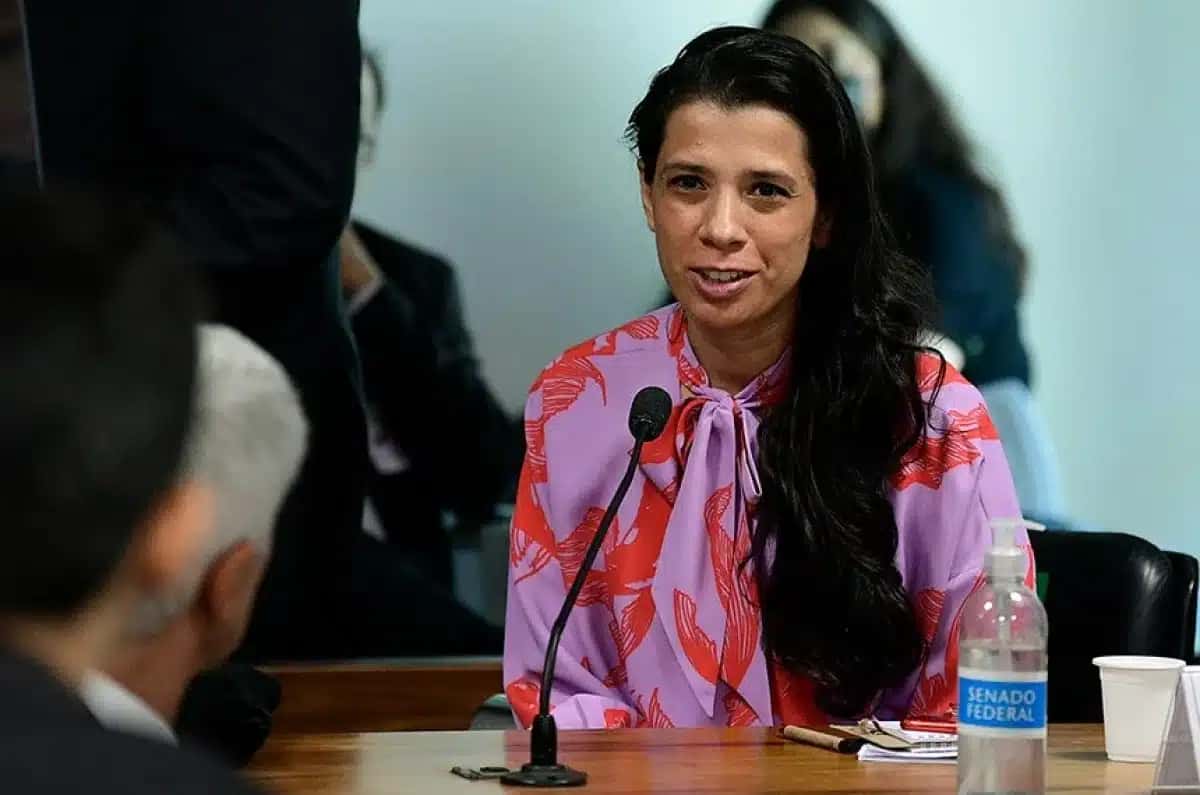 Na foto, a diretora da Aneel, Agnes da Costa | Pedro França/Agência Senado