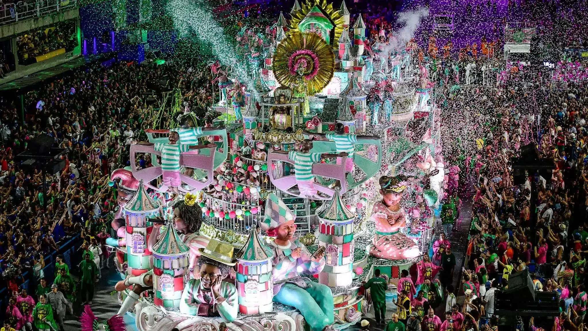 Desfile da Mangueira no Carnaval de 2024