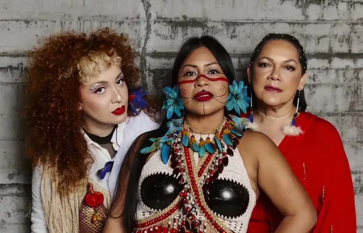 Trio é formado por Aíla, do Pará, Djuena Tikuna, do Amazonas, e Patrícia Bastos, do Amapá