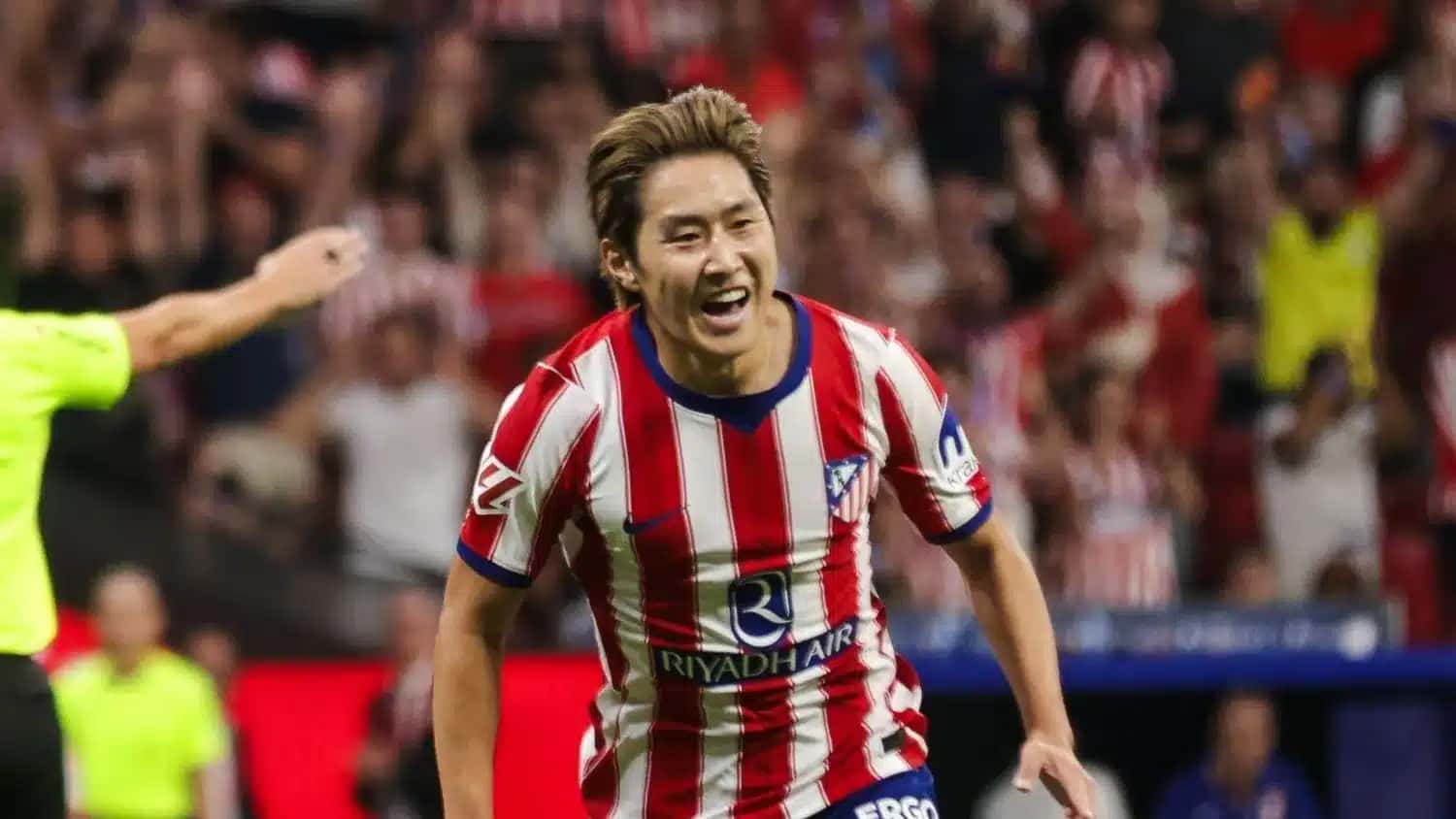 Lee Kang-In fez o primeiro gol da vitória do Atleti contra o Málaga