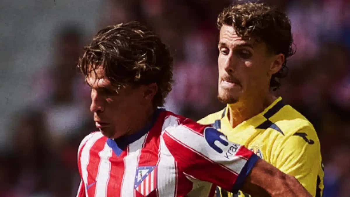 Com um a menos, Atlético de Madrid empatou no fim contra o Villarreal em LaLiga