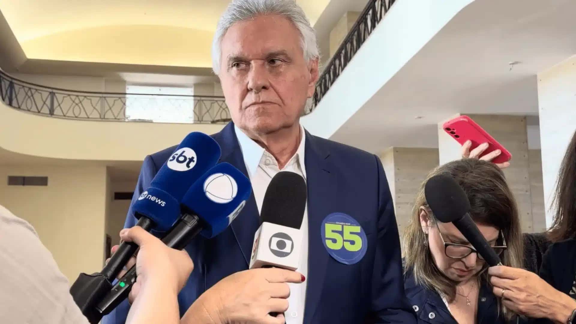 | Reprodução/Ascom/Ronaldo Caiado – 28.ago.2026