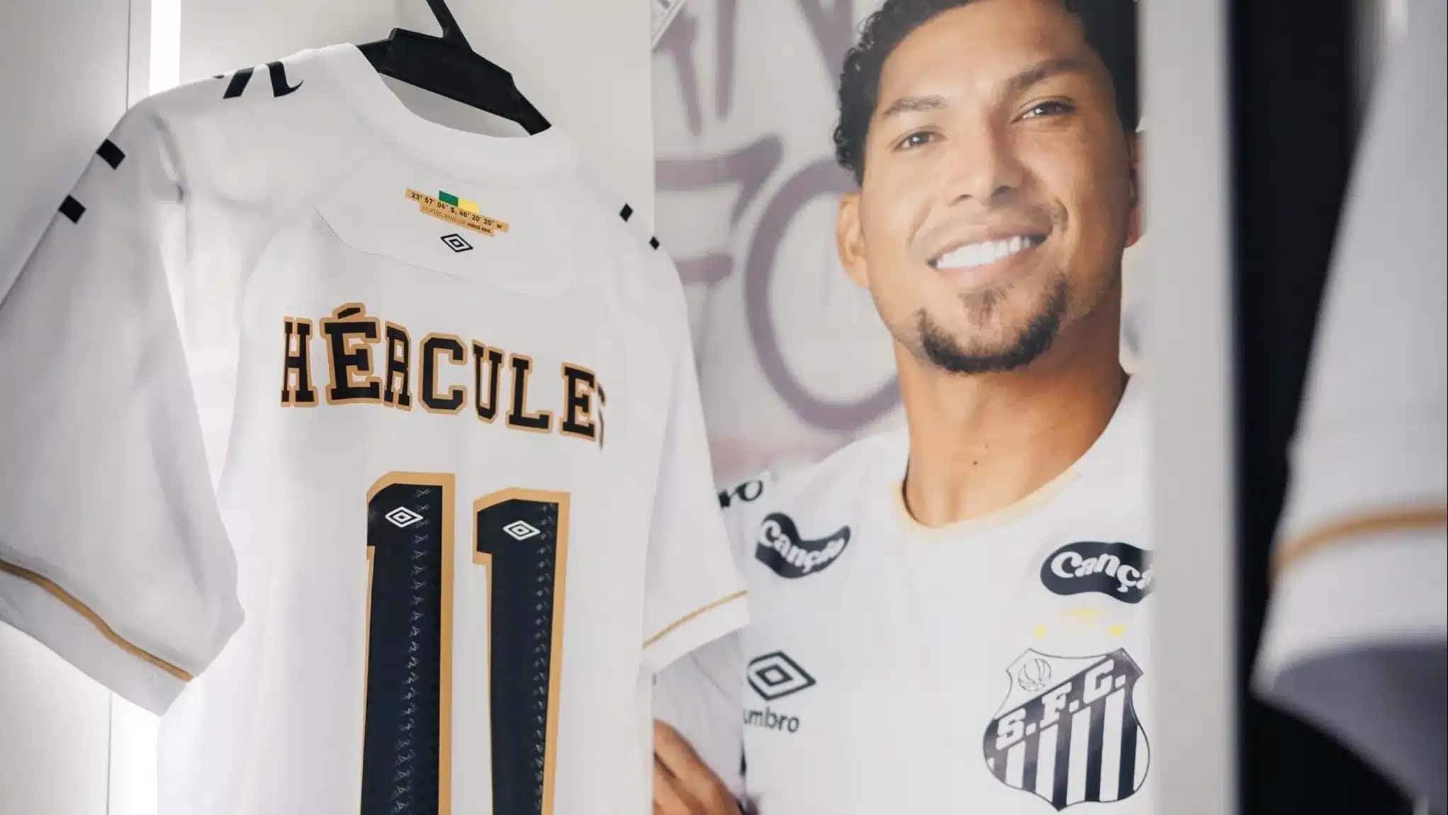 Rony usará camisa com nome do pai em Santos x Athletico-PR