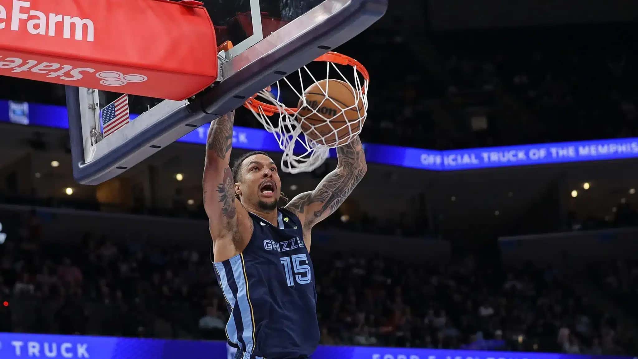 Brandon Clarke em ação pelo Memphis Grizzlies