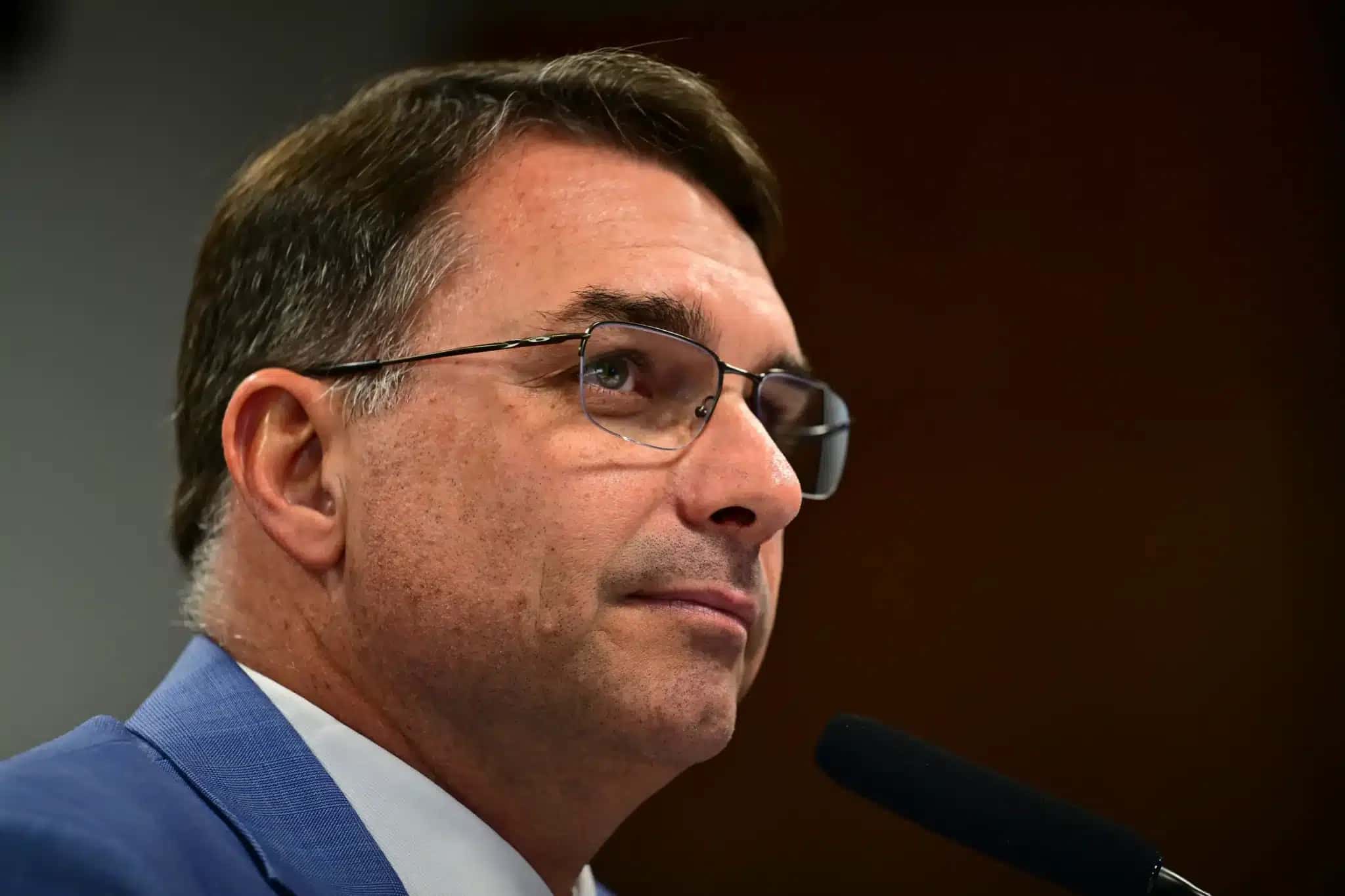 Flávio Bolsonaro: senador disputa a Presidência do Brasil