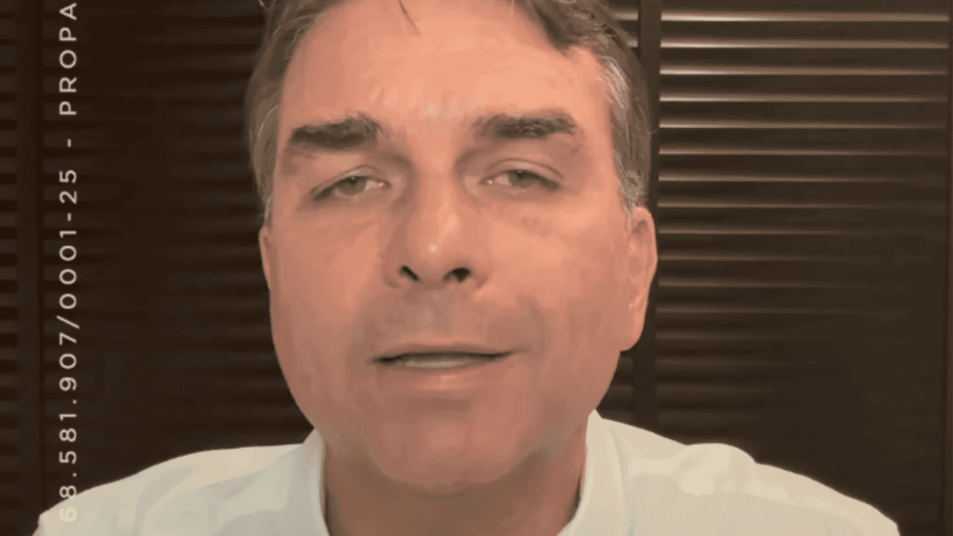 Flávio publica vídeo em seu perfil no Instagram depois de 1º debate presidencial | Reprodução/Instagram/@Flávio Bolsonaro – 23.ago.2026