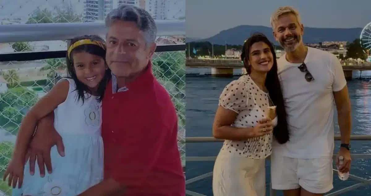 Giulia Costa se declara ao pai e ao padrasto