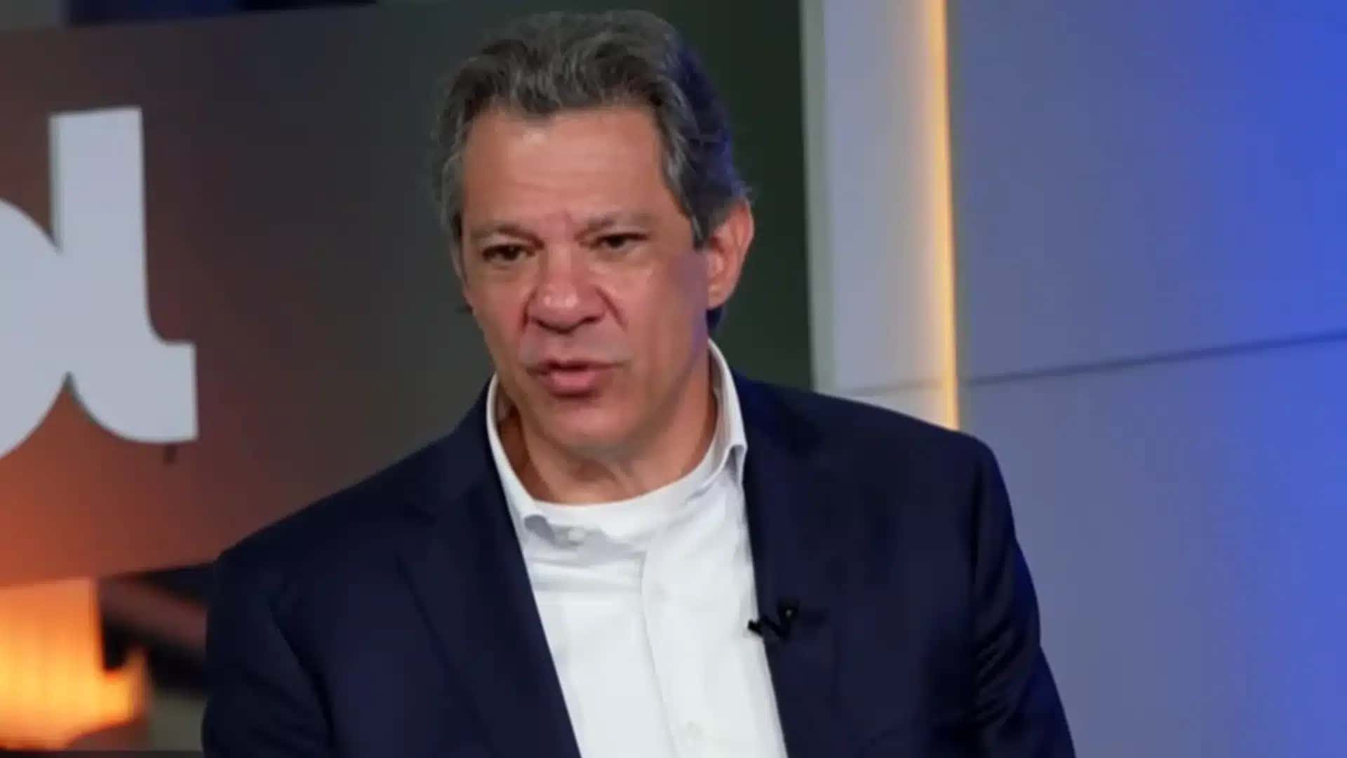 Fernando Haddad participou de sabatina, realizada por Uol e Folha de S. Paulo | Reprodução/YouTube/@uol – 24.ago.2026