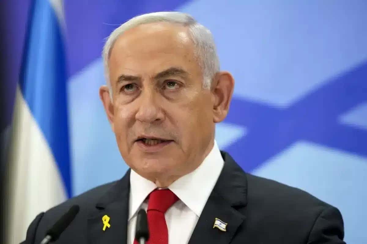 O primeiro-ministro de Israel, Benjamin Netanyahu